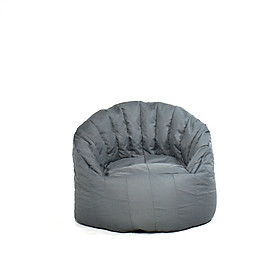 GHẾ LƯỜI CON SÒ MÀU XÁM CHẤT LIỆU NGOÀI TRỜI CLOUD BEANBAG