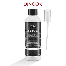 Gel Tẩy Ố Đế Giày Và Các Chi Tiết Cao Su Chuyên Dụng 100ml Dincox X Matteo Chính Hãng