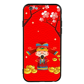 Ốp Lưng Viền TPU cho điện thoại Iphone 6/6s - Thần Tài 01