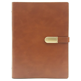 Sổ Bìa Da SC 01-21 16X23 Màu Da Bò
