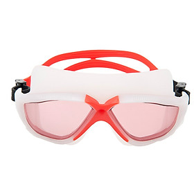 Li Ning LI-NING goggles large box men and women HD goggles HD anti-fog waterproof swimming goggles LSJP524-4 fruit green