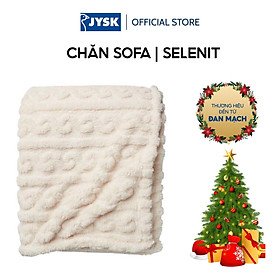 Mua Chăn sofa | JYSK Selenit | polyester | trắng | R130xD170cm