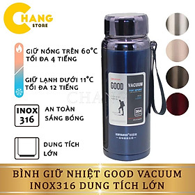 Mua Bình Giữ Nhiệt Nóng Lạnh Lõi Thép Inox 304 Bình Chân Không Cách Nhiệt Kèm Bộ Lọc Thể Thao Bằng Thép Không Gỉ