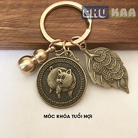 Móc khóa phong thủy 12 con giáp bầu đồng nguyên chất, thu hút tài lộc, giải trừ tai ương mang lại may mắn (Đồng Xu 12 Con Giáp - Bầu Hồ Lô - Lá Tiền Vàng) TÂM LUÂN Chổi lau tẩm dầu - Hàng chính hãng