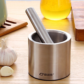 Bộ Cối Chày Inox Ou Run Zhe
