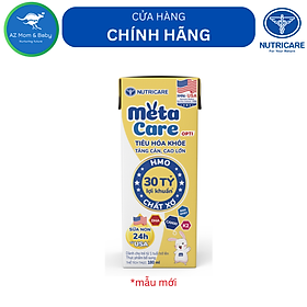 Thùng sữa nước pha sẵn Nutricare Metacare - phát triển toàn diện cho trẻ từ 1 tuổi (180ml x 48 hộp)