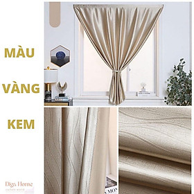 Rèm Dán Tường Phòng Ngủ-Trang Trí,Decor-Không Cần Khoan-Nhiều Màu,Nhiều Kích Thước