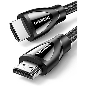 Ugreen UG40182HD150TK 5m 2.1 HDMI 8K 60hz 48Gpbs Male to Male Braided Cable 4k 120hz - HÀNG CHÍNH HÃNG