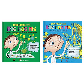 Combo (2 Cuốn) Sách Kiến Thức Bách Khoa Bổ Ích Cho Bé: Bác Học Nhí - Thí Nghiệm Khoa Học Thật Dễ + Bác Học Nhí - Giải Thích Các Hiện Tượng Khoa Học Thường Ngày Trong Tích Tắc