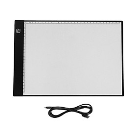 A4 Copy Table LED Animation Painting Sketch Light Board Tablet with Scale