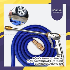 Mua Bộ vòi xịt giãn nở rửa xe  tưới cây đa năng kích thước 7.5m  15m