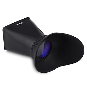 2.8X Magnifier LCD Screen Viewfinder Eyecup Extender Hood for Canon 5D2 / 7D / 500D / 450D / 40D / 50D / 1DS MarkIII / Nikon D7000 / D90 / D300S / D700 / D600 / D800 / D3 / D3X