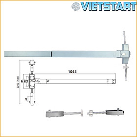 Thanh đẩy thoát hiểm đơn NEWNEO 500T-P & 500T-S