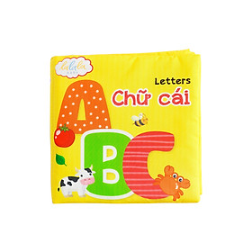 Sách Vải Đa Tương Tác Kích Thích Thị Giác Cho Bé Sơ Sinh My Very First Book - Lalala Baby (Nhiều chủ đề)