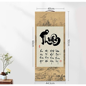 Mua tranh thư pháp chữ THUẬN chúc mọi việc thuận lợi hanh thông