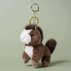 Móc Khóa Thú Bông Horse - HGT-20 - Màu Nâu