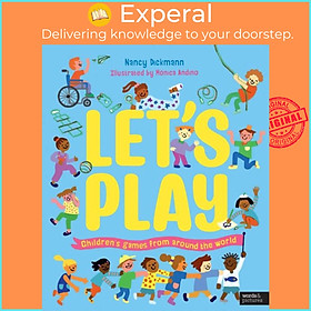 Sách - Let's Play - Children's Games From Around The World by Monica Andino (UK edition, hardcover)