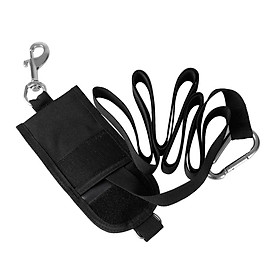 Premium Technical Scuba Diving Diver Jon Line 1" 7.2ft Webbing & Pouch Snap