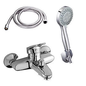 Mua Bộ Củ sen tắm MAS nóng lạnh vòi hoa sen mạ đồng phủ 5 lớp mạ crom sáng bóng