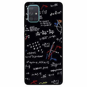 Ốp lưng in cho Samsung A71 Mẫu Toán Học 2