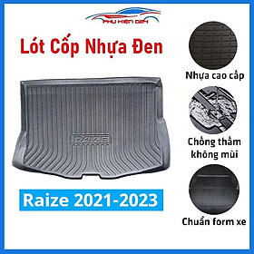 Mua Thảm nhựa lót cốp Raize 2021-2023 nhựa dẻo dày dặn đàn hồi tốt
