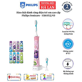Bàn chải đánh răng điện trẻ em Philips Sonicare HX6352/43-Hàng chính hãng