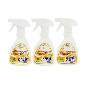 Combo 03 chai xịt tẩy đa năng nhà bếp Sandokkaebi 300ml nhập khẩu Hàn Quốc