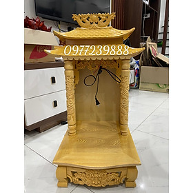 Mua bàn thờ thần tài gỗ pơ 41x48cm