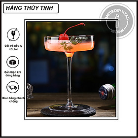 Martini cocktail glass - Ly cocktail thủy tinh xòe đứng (BG08)