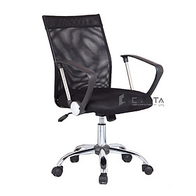 Mua Ghế nhân viên lưng lưới hiện đại nhập khẩu màu đen CE4282-M Nội thất Capta