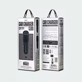 Mua Tẩu Sạc Trên Ô Tô 2 Cổng USB Remax RCC221 - Hàng Chính Hãng + Tặng kèm 1 Dây Cáp Điện Thoại X1 Micro