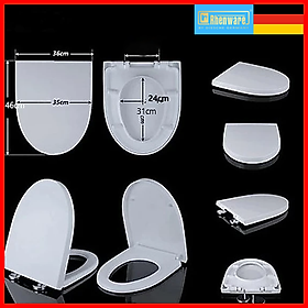 Mua NẮP BỒN CẦU  NHẬP KHẨU CAO CẤP CHÍNH HÃNG RHENWARE  NCB-U
