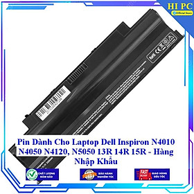 Hình ảnh Pin Dành Cho Laptop Dell Inspiron N4010 N4050 N4120 N5050 13R 14R 15R - Hàng Nhập Khẩu