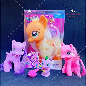 mô hình ngựa pony - combo 4 con