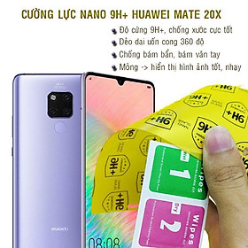 Dán cường lực nano dẻo 9H+ dành cho  Huawei Mate 20x