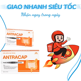 Viên uống đại tràng Antracap (Hộp 30 viên)