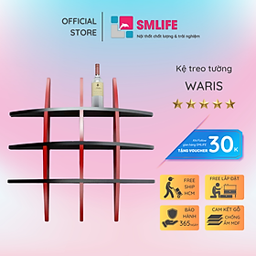 Mua Kệ trang trí phòng khách gỗ công nghiệp SMLIFE Waris