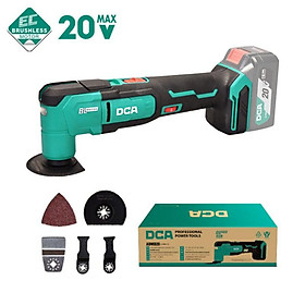 MÁY CẮT ĐA NĂNG CHỔI THAN DÙNG PIN 400W DCA ADMD20Z - HÀNG CHÍNH HÃNG
