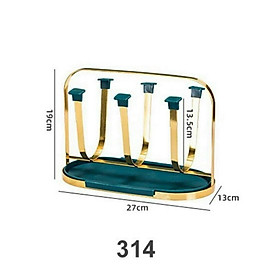 ÚP CỐC CÓ KHAY HỨNG DECOR | GIÁ ÚP LY CỐC SƠN TĨNH ĐIỆN KÈM KHAY HỨNG NƯỚC BẦU DỤC ( MẪU MỚI VỀ )