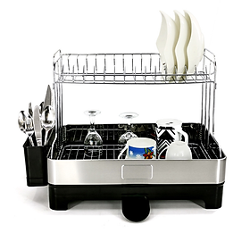 Kệ chén dĩa 2 tầng Cao Cấp Kitchen Dish Rack