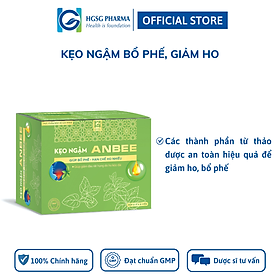 Kẹo ngậm giảm ho HGSG pharma AN BEE Hộp 8 vỉ x 8 viên