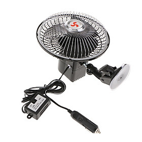 6 inch 12V Car SUV Truck Cooling  Fan w/