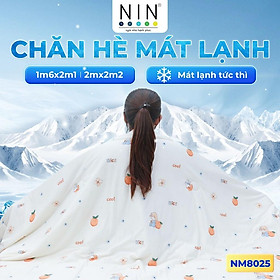 Mua  CHĂN HÈ MÁT LẠNH  Mền lạnh I Cool Advance NIN House NM8025 1m6x2m1 | Chăn chần bông Ice Silk lạnh như tencel