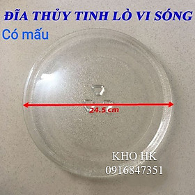 Mua Đĩa lò vi sóng loại 3 mấu ĐK 24.5cm dùng cho các loại LVS 18L-20L