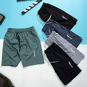 Quần short dù gió HAHAMAN thể thao co giãn cao cấp QD0025