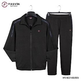 Bộ Quần Áo Gió Thể Thao Nam FASVIN BC21485.HN 02 Lớp Lót Thun Dày Dặn Ấm Áp Chất Vải Và Phom Dáng Rất Đẹp