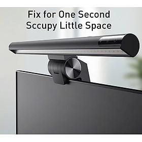 Mua Đèn treo màn hình bảo vệ mắt Baseus i-Wok Series (i Work Youth Edition  3 Light Mode  Anti Bluelight  USB Asymmetric light source  Stepless Dimming Screen Hanging Light)  hàng chính hãng 