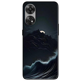 Ốp lưng cho Oppo Reno 2Z, 2F - 6z - 7z 5G - 8z 5G - A96 5G - 8T 4G - 8T 5G - Sóng Đêm - Hàng Chính Hãng
