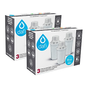 Mua Combo 2 Bộ Lõi Lọc DAFI Classic Water Filter Cartridges (6 Lõi Standard)