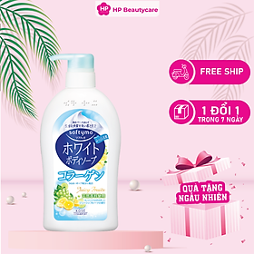 Sữa Tắm Dưỡng Trắng Mịn Da Chiết Xuất Collagen  Kosé Softymo  Body Soap 600mL - Chai 600ml